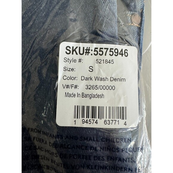 Lands End Boys Small Iron Knee Stretch Pull On Jeans Dark Wash Denim NWT - Picture 13 of 13